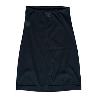 Chanel Black Interlocking CC Logo Skirt, M/US8/FR40